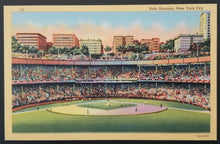 Load image into Gallery viewer, Circa 1930's Baseball Stadium Postcard Polo Grounds Field Vintage New York, USA