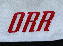 Load image into Gallery viewer, Lucas Lessio Signed Team Orr Game Issued CHL Top Prospects Hockey Jersey LOA OHL
