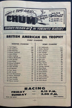 Load image into Gallery viewer, 1960 Toronto CNE Stock Car Racing Program Historic 3 NASCAR HOFers Canada Race