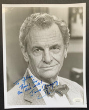 Load image into Gallery viewer, Autographed Signed James Gregory B&W Headshot Photo Celebrity Actors JSA Vintage