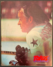 Load image into Gallery viewer, 1974 Maple Leaf Gardens WHA Hockey Program Houston Aeros vs Toronto Toros Howe