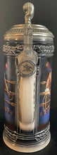 Load image into Gallery viewer, 1991 Vintage Anheuser Busch Budweiser Joe Louis Sports Legend Stein COA