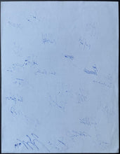 Load image into Gallery viewer, 2000 Canada World Junior Hockey Selection Camp Intra Squad Autographed Lineup