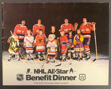 Load image into Gallery viewer, 1982 NHL All-Star Game Charity Dinner + Lester Patrick Award Program Vintage