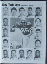 Load image into Gallery viewer, 1991 Hoosier Dome NFL Program Indianapolis Colts vs NY Jets Dickerson - George