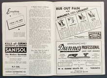 Load image into Gallery viewer, 1940 Maple Leaf Gardens OHA Senior A Playoffs Program Goodyears vs Port Colborne