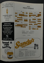 Load image into Gallery viewer, 1972 MLB NLCS Game 2 Baseball Program Roberto Clemente Final Game in Pittsburgh