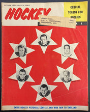Load image into Gallery viewer, 1964 Vintage NHL Hockey Pictorial Magazine 1st Team All Stars Cover Tim Horton