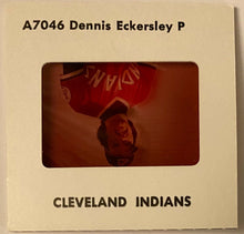Load image into Gallery viewer, 1977 MLB Baseball American League 35mm Slides (10) Cleveland Indians Eckersley