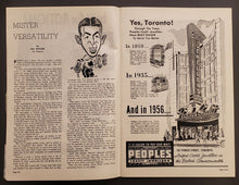 Load image into Gallery viewer, 1957 OHA Junior A Doubleheader Program Guelph Biltmores vs St Micheal's Majors