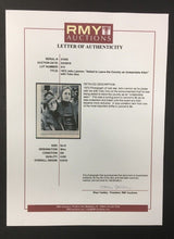 Load image into Gallery viewer, 1972 John Lennon Yoko Ono Press Photo Being Asked To Leave Country The Beatles