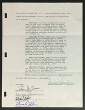 Load image into Gallery viewer, Steve McQueen Signed Contract Vtg Rare Authentic Autograph Solar Productions JSA