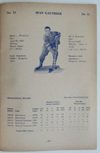 Load image into Gallery viewer, 1962 NHL Hockey Montreal Canadiens Media Guide & Yearbook Jacques Plante
