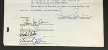 Load image into Gallery viewer, Steve McQueen Signed Contract Vtg Rare Authentic Autograph Solar Productions JSA