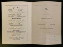 Load image into Gallery viewer, 1954 NHL Hockey Faceoff Dinner Program Detroit Red Wings Rangers Facsimile Autos
