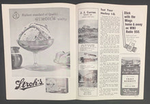 Load image into Gallery viewer, 1967 Detroit Olympia NHL Hockey Program Detroit Red Wings v Toronto Maple Leafs