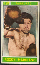 Load image into Gallery viewer, 1967/68 Rocky Marciano 481 Panini Champions Of Sport Trading Card Italian Boxing
