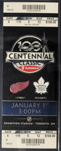 Load image into Gallery viewer, 2017 Centennial Classic Detroit Red Wings Toronto Maple Leafs NHL EX-MT 6 iCert