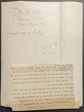 Load image into Gallery viewer, 1918 Arthur Shafer Original Type 1 Photograph Baseball Player Navy Pilot WW1 LOA