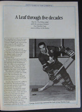 Load image into Gallery viewer, 1981 Maple Leaf Gardens 50th Anniversary NHL Program Toronto Leafs vs Red Wings