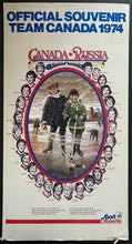 Load image into Gallery viewer, Vintage 1974 Canada-Russia Series Sport O'Keefe Official Souvenir POS Howe Hull