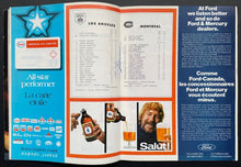 Load image into Gallery viewer, 1972 Montreal Canadiens vs. Los Angeles Kings Signed Program Autographed x6 LOA