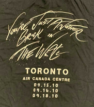 Load image into Gallery viewer, Roger Waters + Snowy White Autographed Pink Floyd The Wall Concert T-Shirt JSA