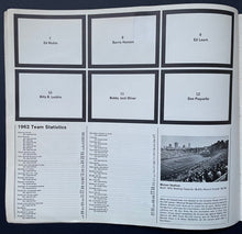 Load image into Gallery viewer, 1962 Post Cereal CFL Football Card Album With 32 Cards + 9 Team Decals Vintage