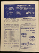 Load image into Gallery viewer, 1974 AHL American Hockey League Program Rochester Americans vs Hershey Bears Vtg