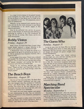 Load image into Gallery viewer, 1975 Canadian National Exhibition Program BTO Chicago Beach Boys Vintage CNE