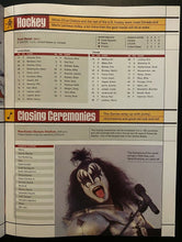Load image into Gallery viewer, 2002 Salt Lake City Olympics Day 17 Program Gold Medal Hockey Canada USA
