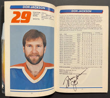 Load image into Gallery viewer, 1984-85 Autographed Edmonton Oilers Guide Gretzky Messier Coffey Signed x29 LOA