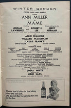 Load image into Gallery viewer, 1969 Ann Miller Signed Autographed Winter Garden Theatre Playbill Vintage JSA