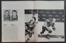 Load image into Gallery viewer, 1967-1968 NHL Detroit Red Wings Yearbook Autographed By Crozier Smith, Anderson