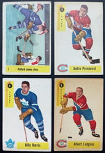 Load image into Gallery viewer, 1958/59 Parkhurst NHL Hockey Cards Complete Set Plante Richard Mahlovich Vintage
