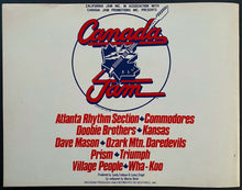Load image into Gallery viewer, 1978 Canada Jam Concert Program Mosport Park Triumph Doobies A.RS Commodores +