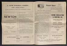 Load image into Gallery viewer, 1951 CFL Football Program Ottawa Rough Riders vs Hamilton Tiger-Cats Vintage