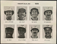 Load image into Gallery viewer, 1978 Toronto Blue Jays Team Issued Photo Lot x4 MLB Baseball Vintage