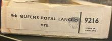 Load image into Gallery viewer, 1962 Britains Toy Soldiers 9th Queens Royal Lancers Collectible W Britain # 9216