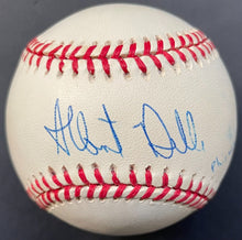 Load image into Gallery viewer, Albert Belle Signed Gene Budig Official MLB Baseball Autographed JSA Indians