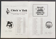 Load image into Gallery viewer, 1984 North Toronto Arena Hockey Program Toros Oldtimer vs Toronto Maple Leafs