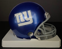Load image into Gallery viewer, Osi Umenyiora New York Giants Autographed NFL Football Riddell Mini-Helmet JSA
