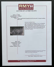Load image into Gallery viewer, 1910's Sportswriters Photo Honoured Polo Grounds Original George Grantham Bain