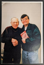 Load image into Gallery viewer, 1953 Detroit Red Wings Johnny Bower Autographed Signed Program NHL Hockey VTG