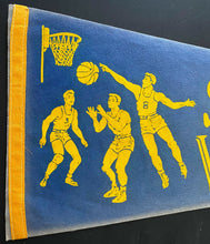 Load image into Gallery viewer, c1960's San Francisco Warriors Pennant Vintage NBA Basketball 1961-1971