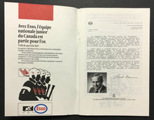 Load image into Gallery viewer, 1986 Canada World National Junior Hockey Team Official Media Guide IIHF