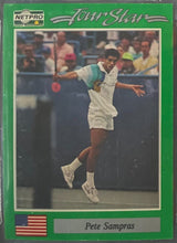 Load image into Gallery viewer, 1991 NetPro #7 Pete Sampras Tour Stars Prototypes Tennis Card Beckett 8.5 NM-MT+