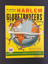 Load image into Gallery viewer, 1963 Harlem Globetrotters Basketball Yearbook Vintage Basketball Abe Saperstein