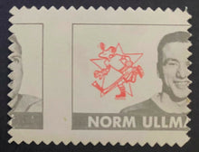 Load image into Gallery viewer, 1969-70 O-Pee-Chee Hockey Insert Stamp Misscut Error Norm Ullman + Grant OPC