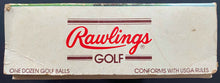 Load image into Gallery viewer, 1960's Full Box 12 Lee Trevino Branded Rawlings Golf Ball Unused Branded Vintage